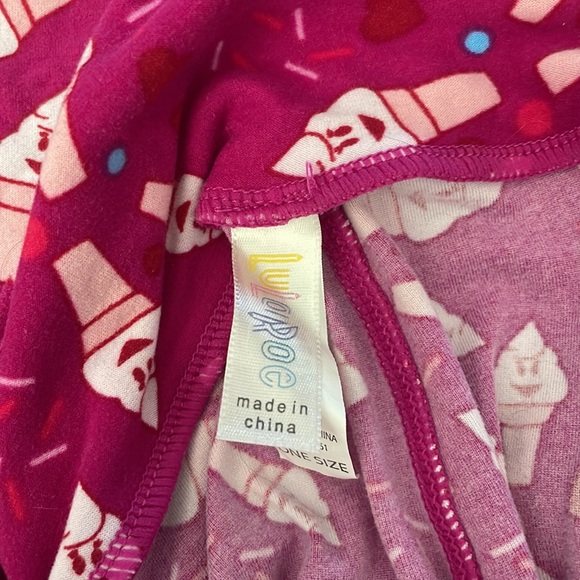 Lularoe ice cream cone leggings - Picture 3 of 3